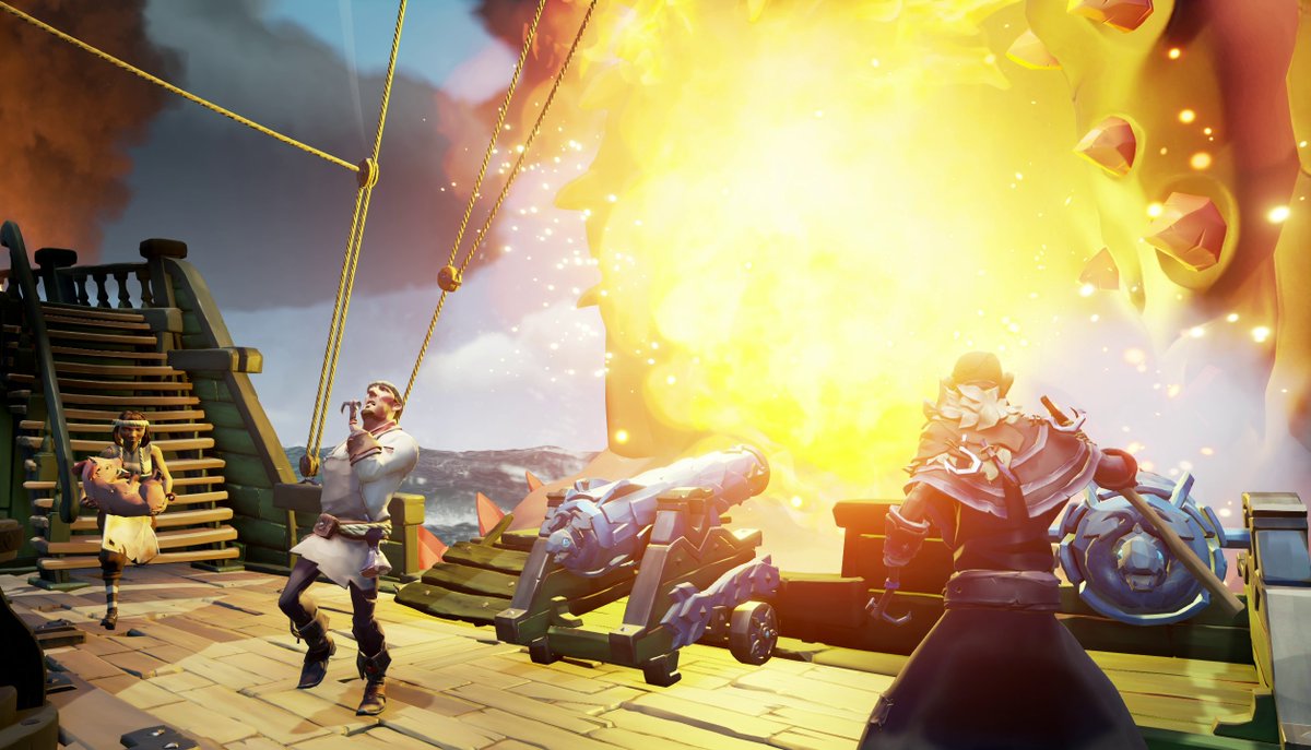 "Things just got wild on the high seas !"

Theme : Wild Things

#SoTShot <a href="/SeaOfThieves/">Sea of Thieves</a> #SeaOfThieves