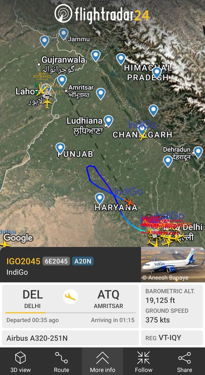 Ravreet Singh (@ravreetsingh3) on Twitter photo Suddenly, a blackout has been imposed again in #Amritsar, and the first flight scheduled to land after the airportās reopening is now turning back to Delhi. What exactly is going on?
<a href="/dc_amritsar/">Deputy Commissioner Amritsar</a> <a href="/27saurabhsinha/">Saurabh Sinha</a> <a href="/manishasinghal/">manisha singhal</a> <a href="/shukla_tarun/">Tarun Shukla</a> <a href="/sidhant/">Sidhant Sibal</a> <a href="/ShivAroor/">Shiv Aroor</a> Suddenly, a blackout has been imposed again in #Amritsar, and the first flight scheduled to land after the airportās reopening is now turning back to Delhi. What exactly is going on?
<a href="/dc_amritsar/">Deputy Commissioner Amritsar</a> <a href="/27saurabhsinha/">Saurabh Sinha</a> <a href="/manishasinghal/">manisha singhal</a> <a href="/shukla_tarun/">Tarun Shukla</a> <a href="/sidhant/">Sidhant Sibal</a> <a href="/ShivAroor/">Shiv Aroor</a>