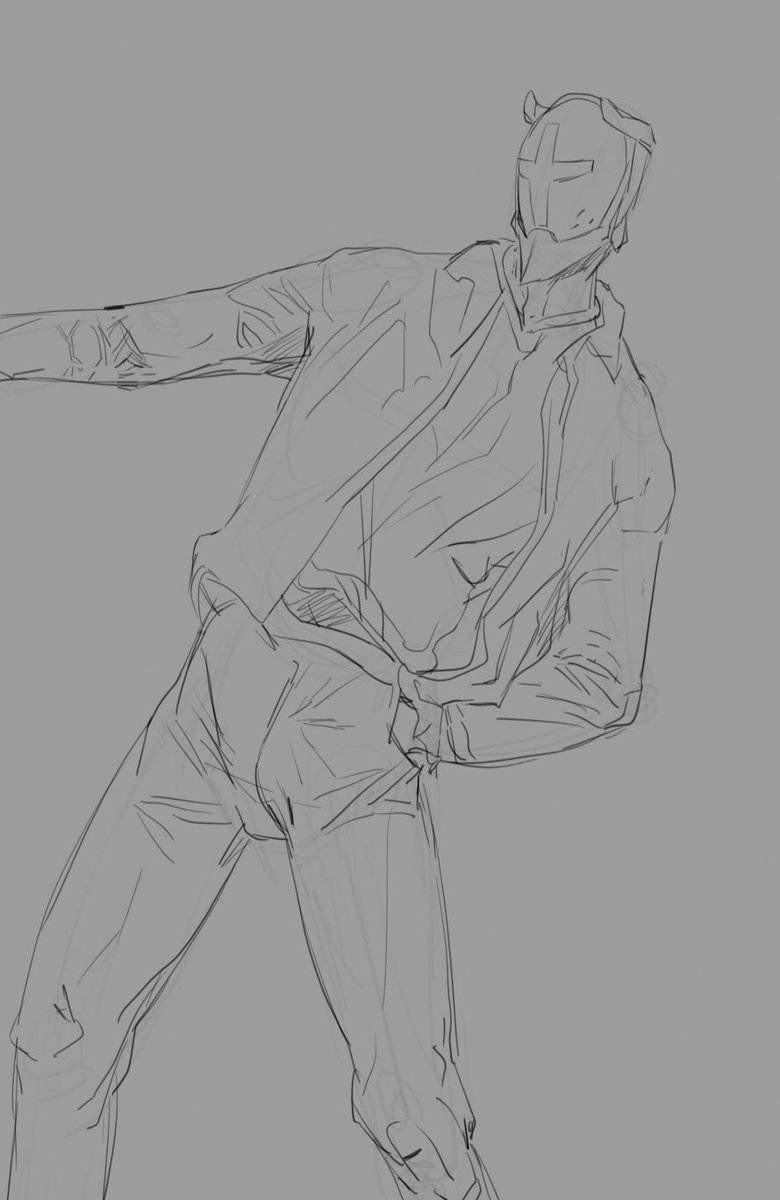 A few practical sketches from the pictures, GABRIEL IS SO THIN HERE, I'M NOT USED TO IT. #ultrakill