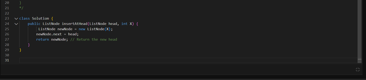CipherArnav's tweet image. DAY-132 &quot; Insertion at the head of Linked List &quot;