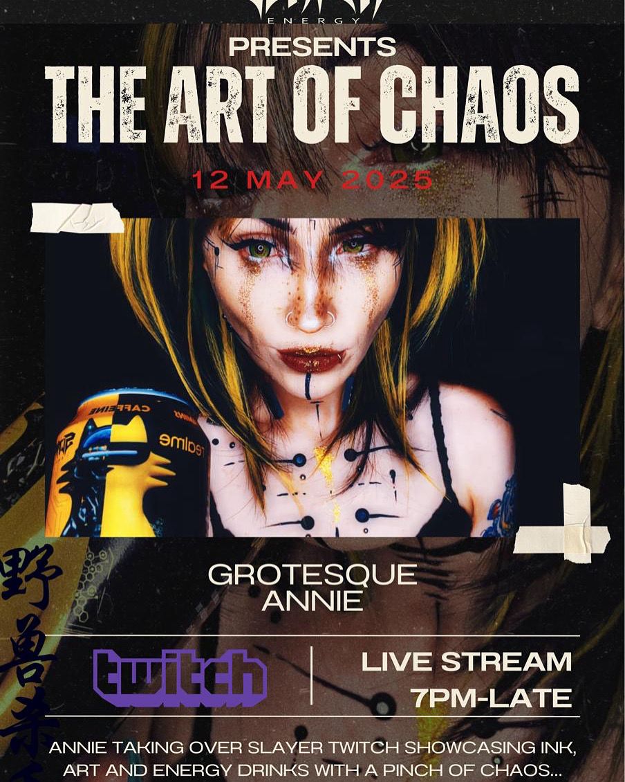 7PM SAST TONIGHT 💀 ☠️ 💀 

twitch.tv/slayer_energy