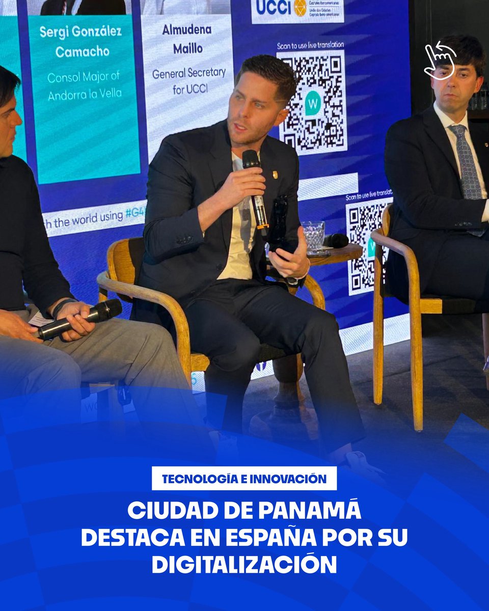 Panamaalcaldia's tweet image. Nuestro alcalde @Mayer impulsa una nueva era de gobernanza digital, conectando con líderes, emprendedores y mentes que están redefiniendo cómo se gestiona una ciudad.