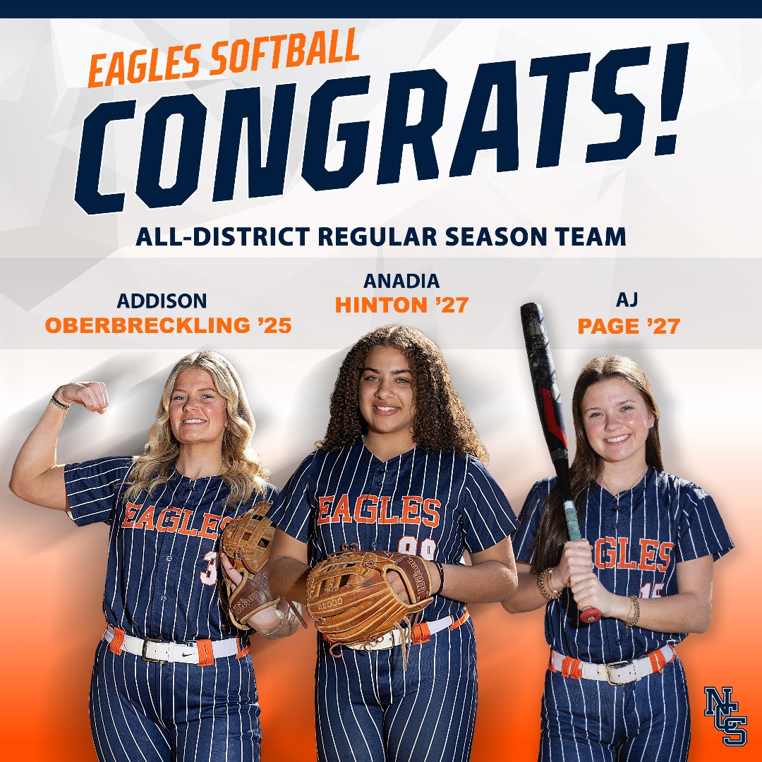 Nashville Christian Athletics (@_ncsathletics) on Twitter photo All-District Honors
Congratulations to Oberbreckling '25, Hinton '27, & Page '27 for being named to the All-District Regular Season Team. Your commitment & leadership this season have earned this recognition. We are proud of all youāve achieved! <a href="/NCSSoftball2024/">Nashville Christian School Softball</a> All-District Honors
Congratulations to Oberbreckling '25, Hinton '27, & Page '27 for being named to the All-District Regular Season Team. Your commitment & leadership this season have earned this recognition. We are proud of all youāve achieved! <a href="/NCSSoftball2024/">Nashville Christian School Softball</a>