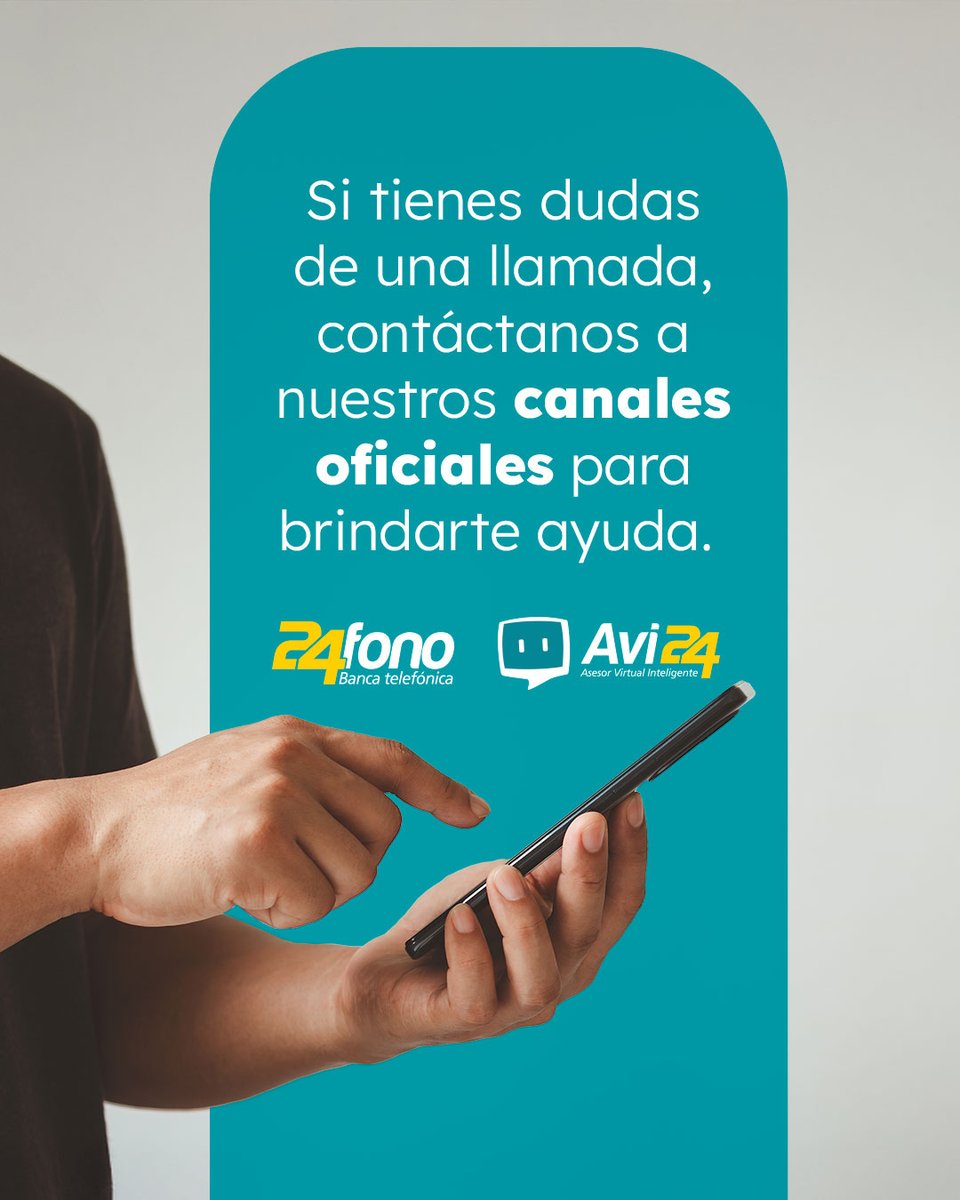BcoBolivariano's tweet image. ¡Si dudas, cuelga! 🚫🔎 El vishing es una llamada fraudulenta que busca robar tus datos.
🛡️Mantenlos a salvo; no compartas claves ni información personal a desconocidos.
#SeguridadBB #CiberSeguridad #BB45AñosContigo #EresLoQueNosMueve #BancoBolivariano