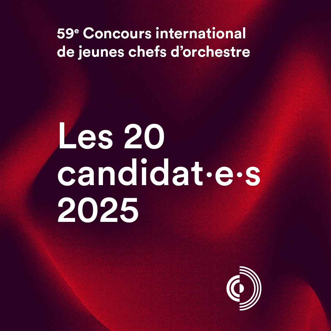 Après trois semaines de présélections organisées en avril/mai à Besançon, Séoul, Paris, Berlin  et Montréal, le jury dévoile les 20 candidat(e)s qui participeront aux épreuves finales organisées en septembre lors du 78e Festival de musique de Besançon.
➡ bit.ly/43qU1Lu