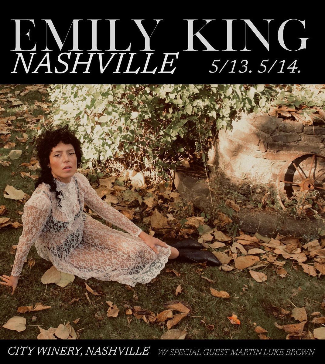 Nashville tomorrow night! See you soon sweet cuties! 💗 citywinery.com/nashville/even…