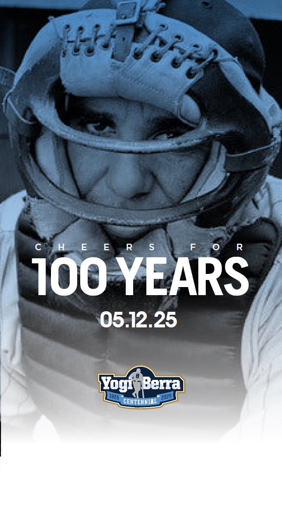 Share your favorite Yogi memory, photo, quote with us using #Yogi100! We’ll be resharing throughout the day. #ItAintOver