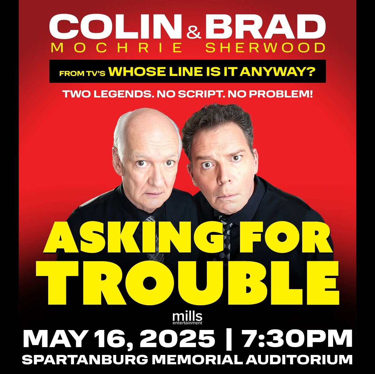 Get your tickets for Colin &amp; Brad THIS FRIDAY!
ticketmaster.com/event/2D006244…