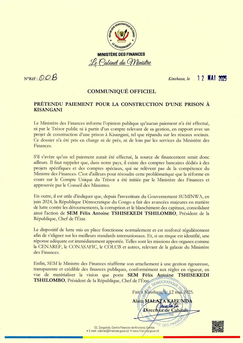 La Bonne Gouvernance est notre marque.

ZERO SCANDALE ET ZERO CORRUPTION JUSQU'AU DERNIER JOUR.

En fidèle élève du sphinx, nous n'allons jamais perdre de vue, le sens de notre combat et les safrices de notre Peuple pour la bonne gouvernance et l'avènement d'un Etat de droit.