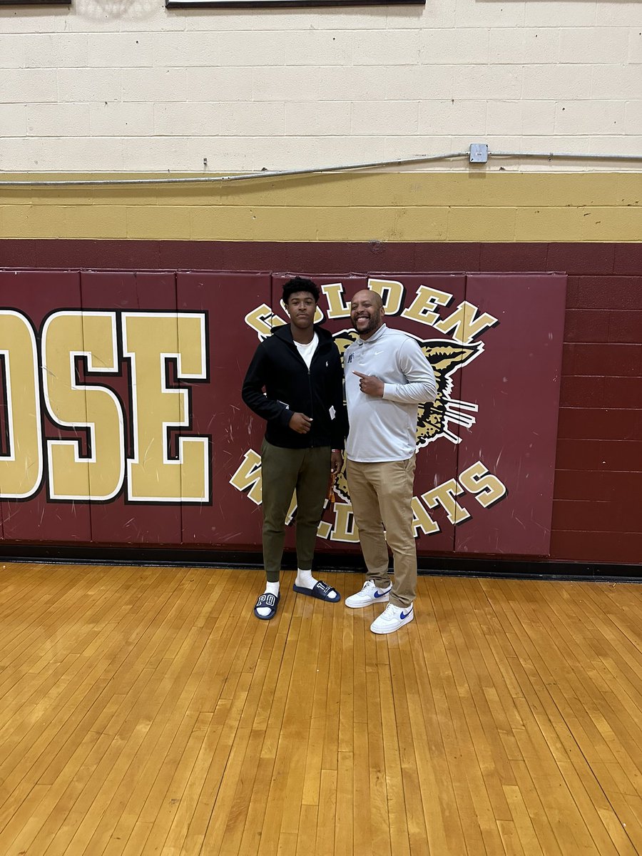 Melrose Golden Wildcats (@coachtwinmorrow) on Twitter photo Appreciate you <a href="/reggiehoward/">Reggie Howard</a> for stopping by Orange Mound and Melrose High to check out a few of our DBs <a href="/DarriusBaldwin3/">Ham’s island🏝️</a> <a href="/TavarcoJ16/">Tavarco Jackson</a>
#MemphisMelroseisBack #MemphisMelrose Appreciate you <a href="/reggiehoward/">Reggie Howard</a> for stopping by Orange Mound and Melrose High to check out a few of our DBs <a href="/DarriusBaldwin3/">Ham’s island🏝️</a> <a href="/TavarcoJ16/">Tavarco Jackson</a>
#MemphisMelroseisBack #MemphisMelrose