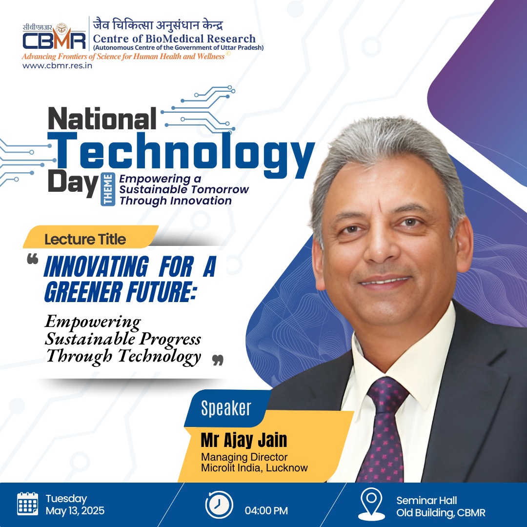 आलोक धावन । Alok Dhawan (@alok_dhawan) on Twitter photo Mr Ajay Jain, MD <a href="/Microlit_Global/">MICROLIT</a> will deliver a talk tomorrow at <a href="/cbmrofficial/">Centre of BioMedical Research, Lucknow</a>. Mr Ajay Jain, MD <a href="/Microlit_Global/">MICROLIT</a> will deliver a talk tomorrow at <a href="/cbmrofficial/">Centre of BioMedical Research, Lucknow</a>.