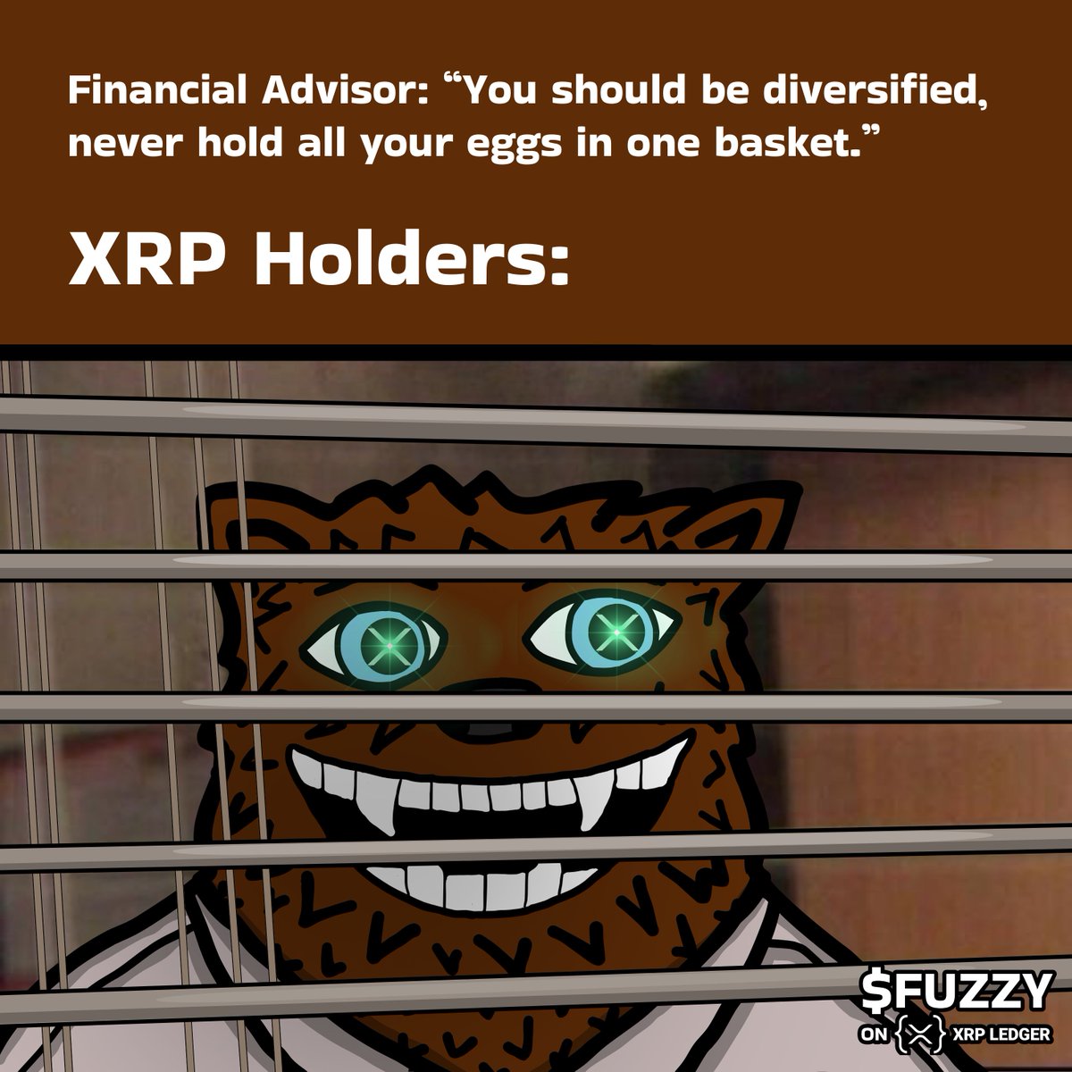 Locked and loaded. $FUZZY $XRP