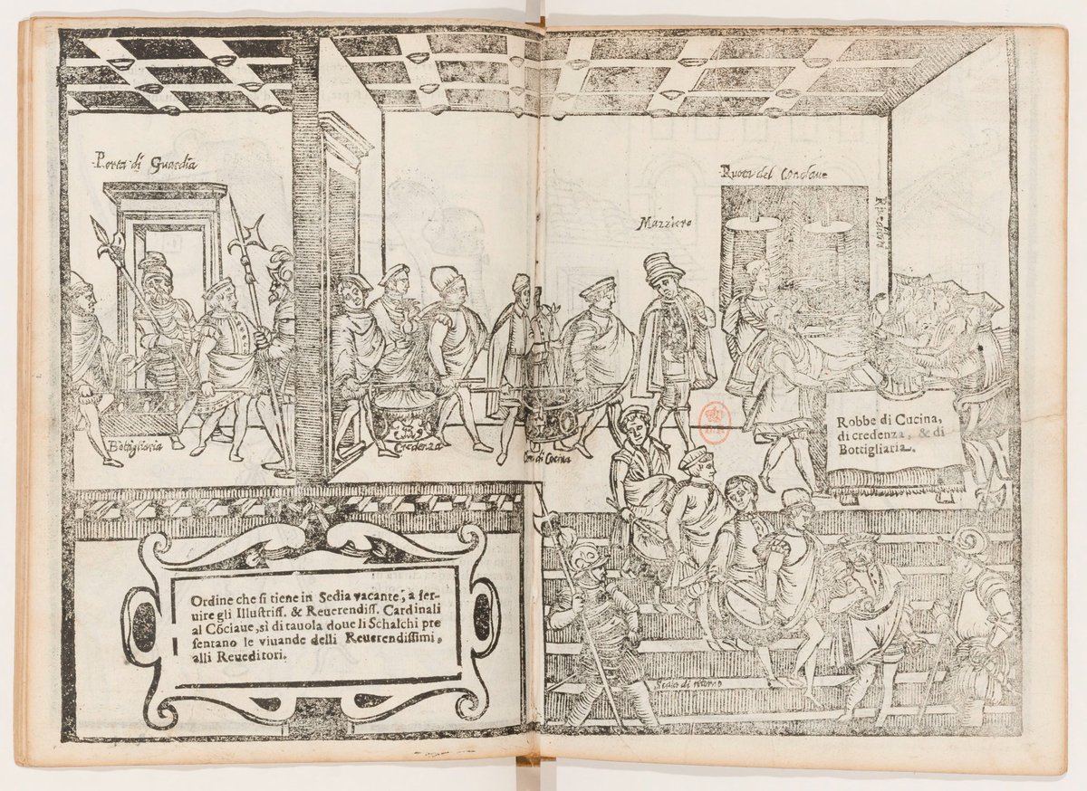 Isabelle Degrange (@idgrange) on Twitter photo Ce mois-ci, @labnf et <a href="/GallicaBnF/">Gallica BnF</a> vous invitent à découvrir les coulisses d’un repas de conclave servi en 1549, tel que décrit par Bartolomeo Scappi dans un exceptionnel livre de cuisine publié en 1570.
A lire ici ! alimentation-generale.fr/culture-food/r… Ce mois-ci, @labnf et <a href="/GallicaBnF/">Gallica BnF</a> vous invitent à découvrir les coulisses d’un repas de conclave servi en 1549, tel que décrit par Bartolomeo Scappi dans un exceptionnel livre de cuisine publié en 1570.
A lire ici ! alimentation-generale.fr/culture-food/r…