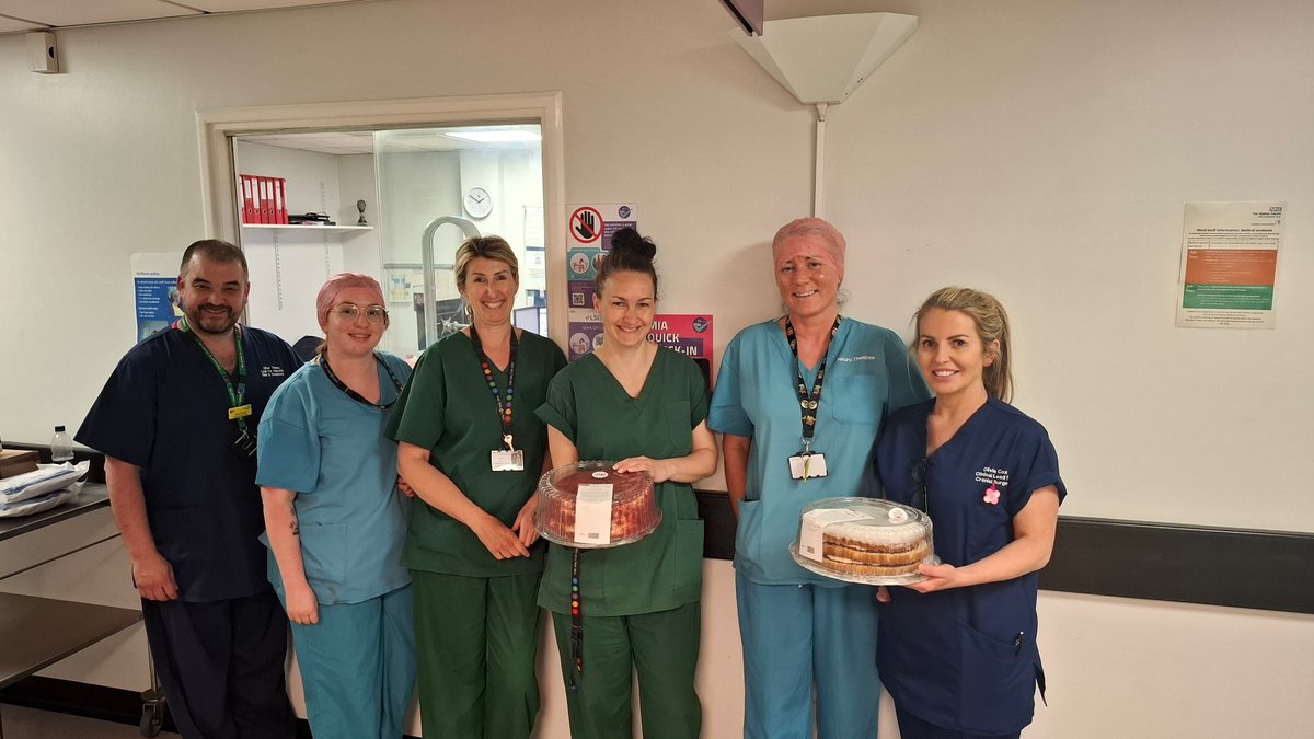 We've had an excellent day celebrating #InternationalNursesDay2025! And it couldn't be a celebration without cake! #Thank you for everything you do