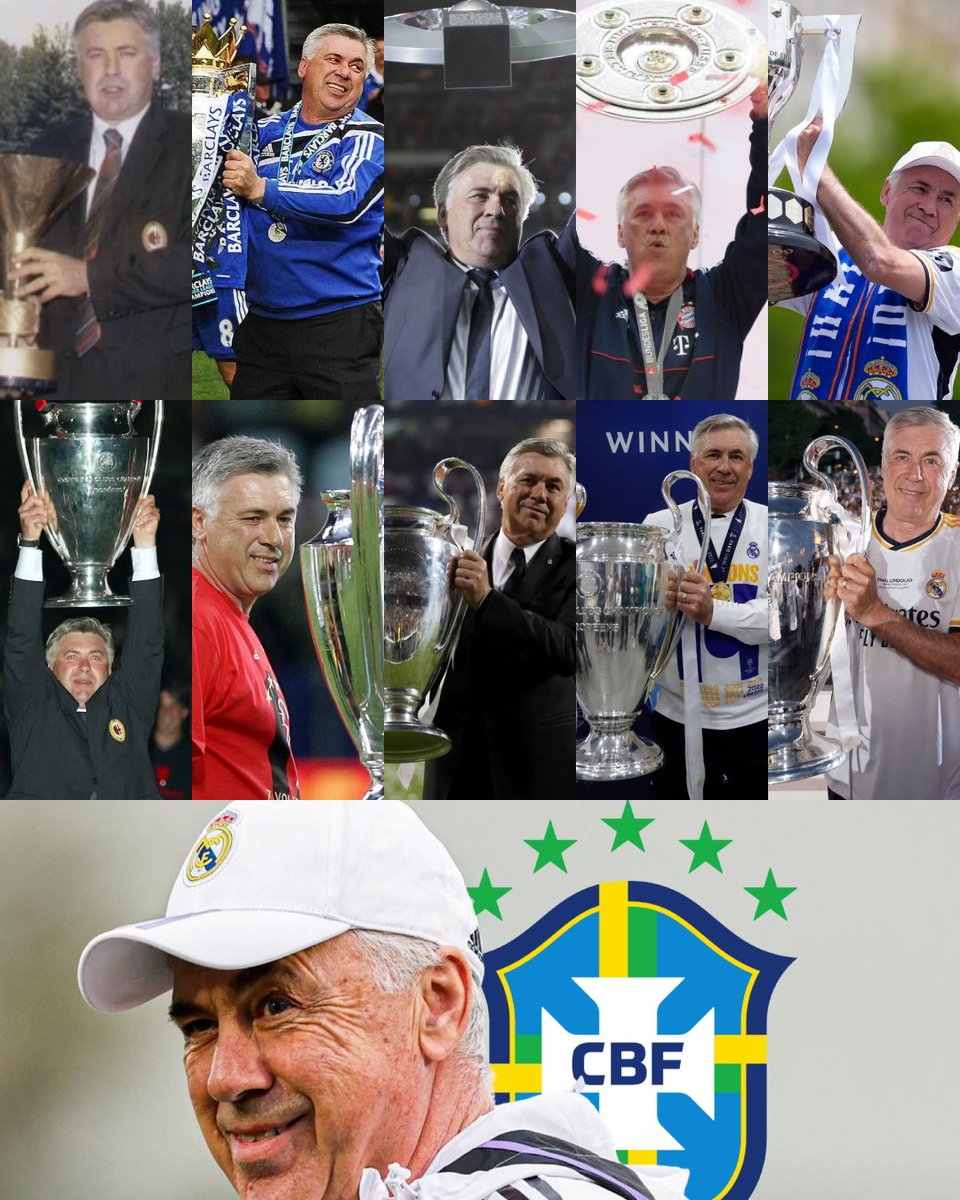 El único DT en toda la historia que ha sido capaz de ganar las 5 mejores Ligas del mundo (España, Inglaterra, Italia, Alemania y Francia). El único DT en toda la historia que ha conquistado 5 títulos de Champions League. Y el único DT en toda la historia que ha levantado 15