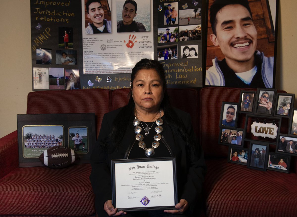 Colleen Harrison Jackson is one of thousands who have lost loved ones to a national crisis of Indigenous people dying of homicide or going missing. A federal commission in 2023 recommended improving the way law enforcement communicates with families.

nmindepth.com/2025/six-years…