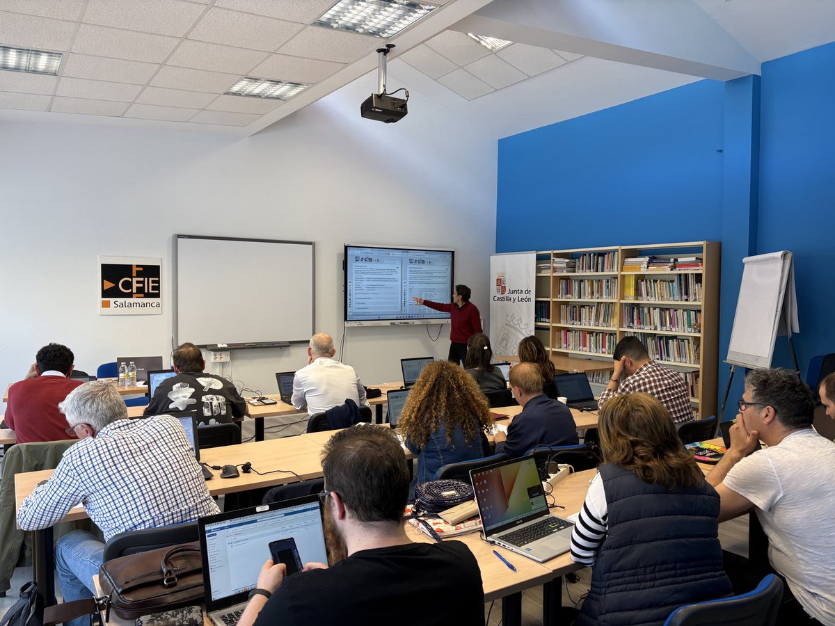 Nueva sesión del curso de Seguridad Digital Avanzada <a href="/cfiesalamanca/">CFIE SALAMANCA</a> #formaciónCyL