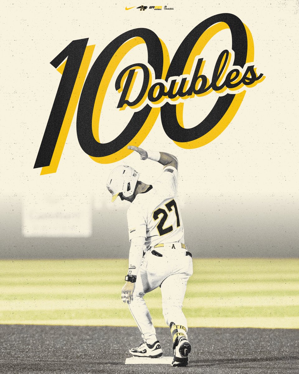 This weekend we became the first team in the Sun Belt to eclipse 💯 doubles on the season!

#TIGMA