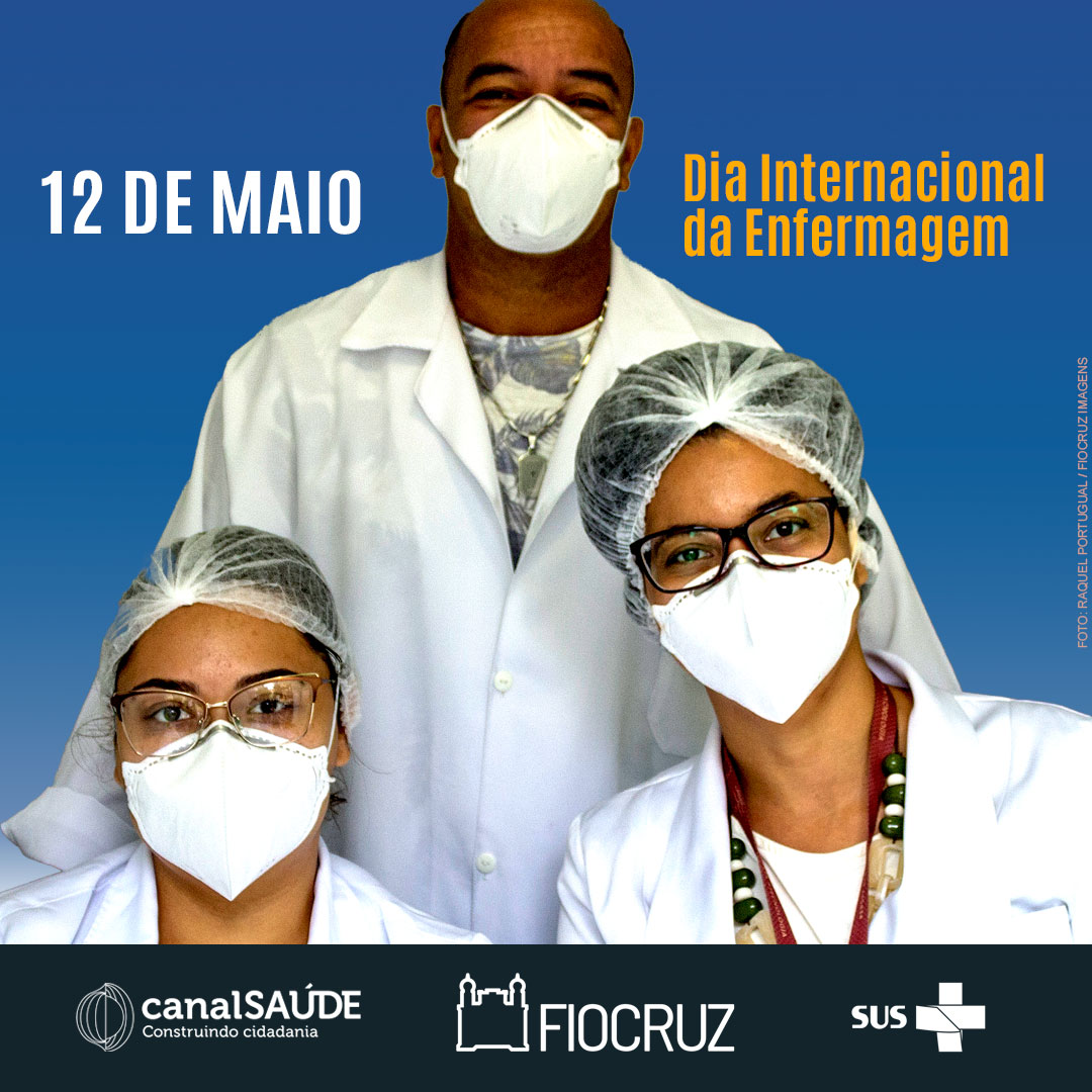 🩺🌍 Hoje, dia 12 de maio, é o Dia Internacional da Enfermagem. E a gente aproveita a data para homenagear a todas e todos os profissionais da enfermagem. Esses profissionais fundamentais para a saúde e para o SUS. Todo o nosso amor por quem cuida. 💐👩🏽‍⚕️👨🏻‍⚕️👩🏿‍⚕️ #DiadaEnfermagem