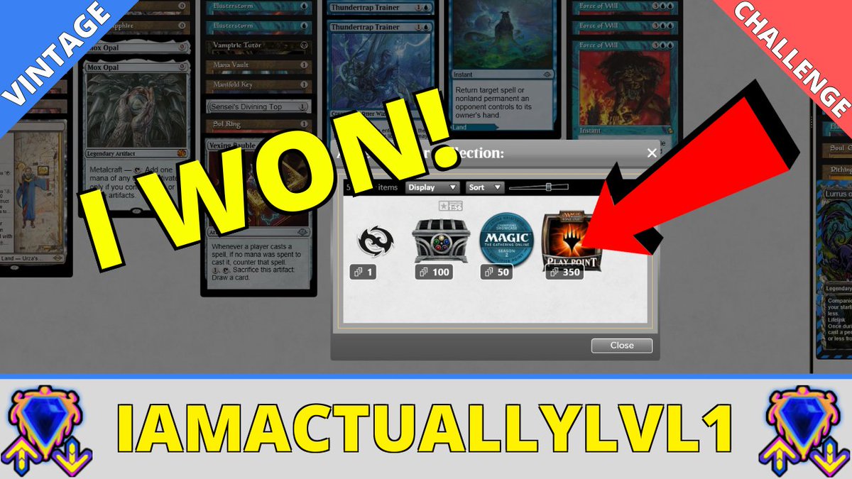 I WON the Vintage Challenge with the newest version of my BEST deck!