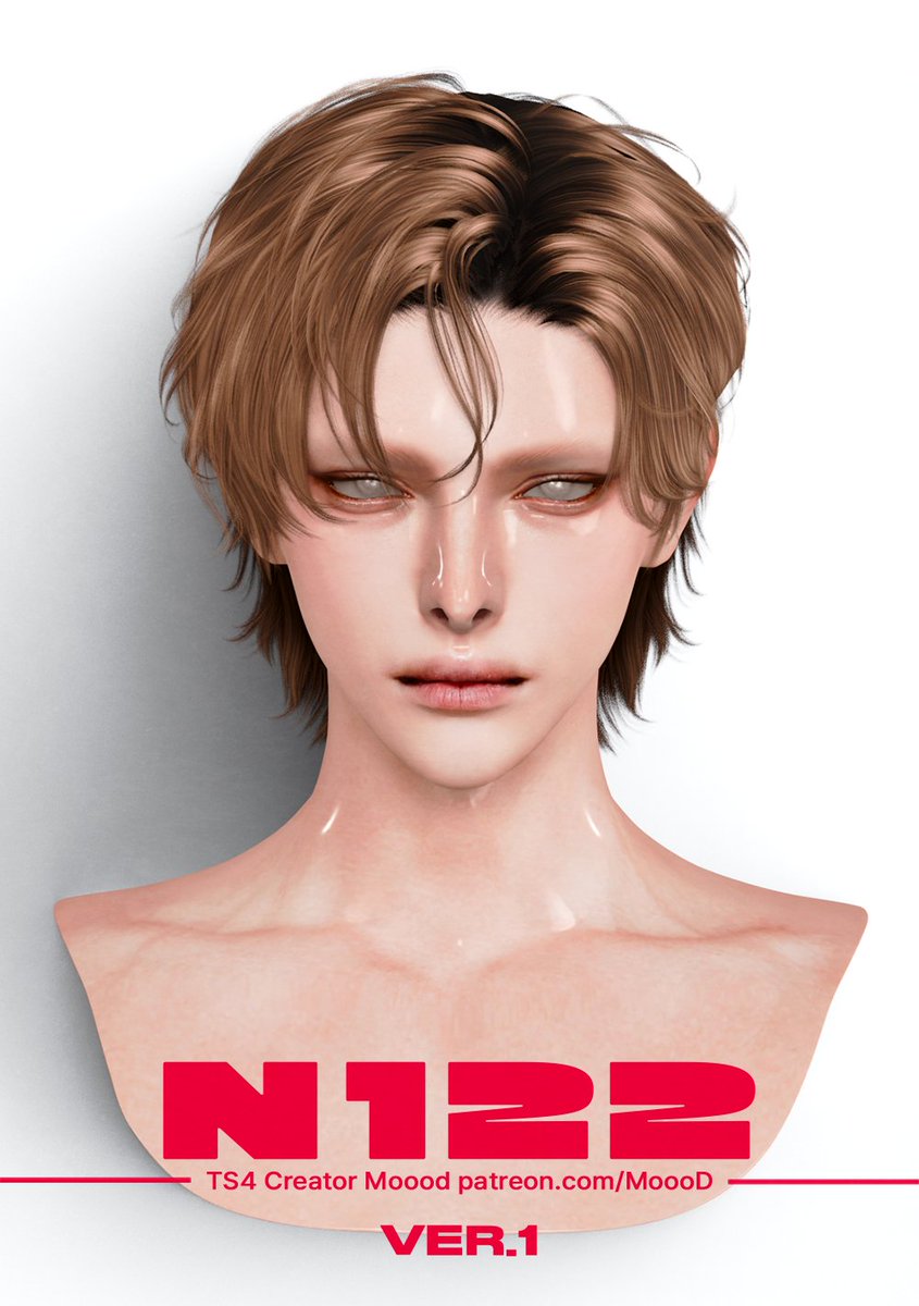 [심즈4] MoooD Hair N122 - VER1/2
blog.naver.com/mooo_d/2238636…