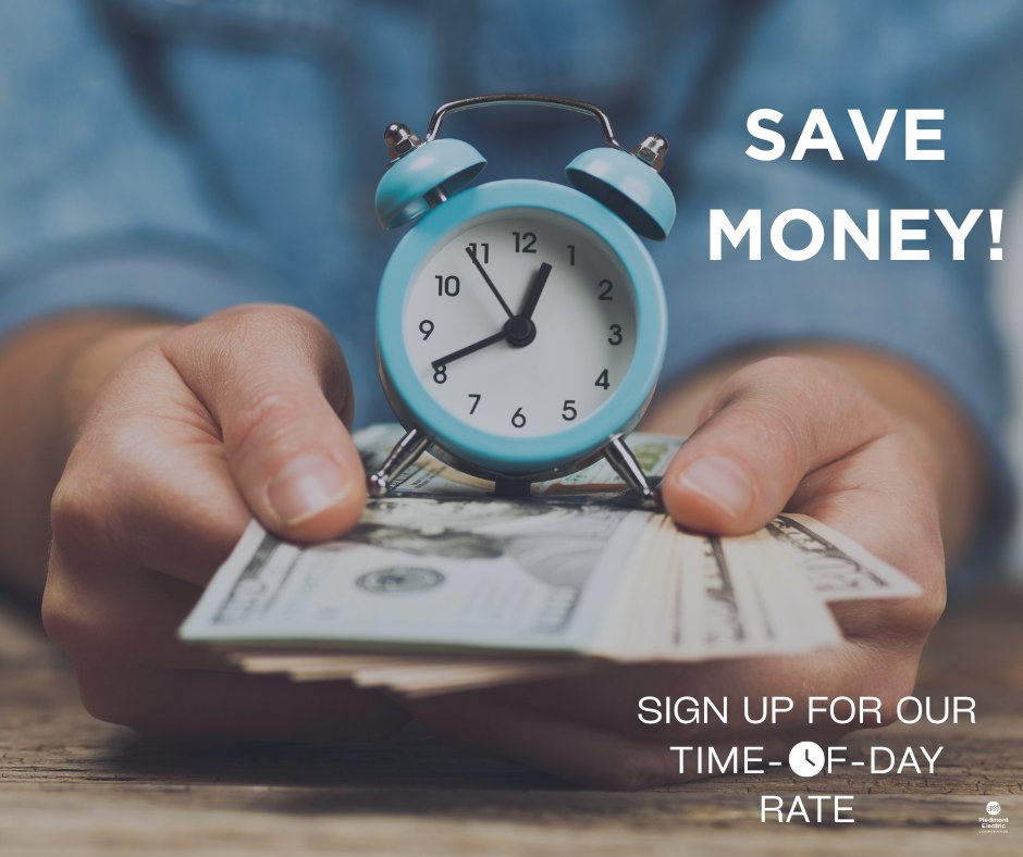Did you know that you can save about $20 per month on your energy bill when you sign up for our TOD rate? pemc.coop/smart_energy/s…