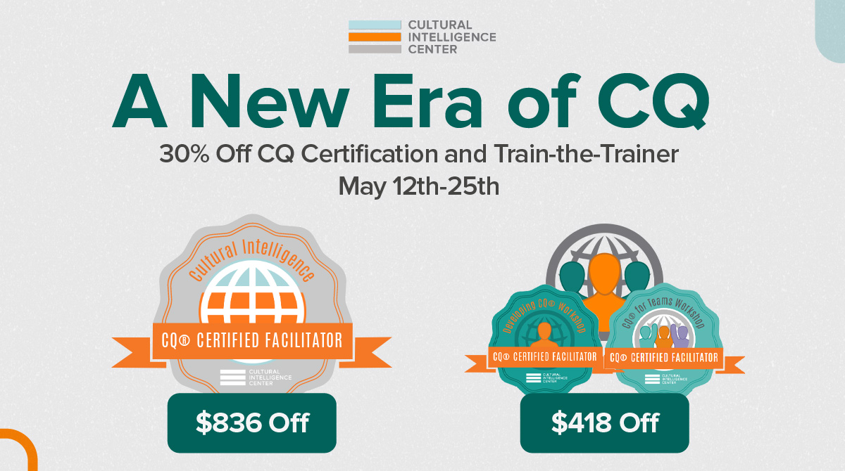 It is a new era of Cultural Intelligence! We have reimagined the CQ journey with facilitator-requested updates to our programs! Become a part of the select global audience certified in CQ.​

Now is the time to invest in your CQ with our special pricing:culturalq.com/product/certif…