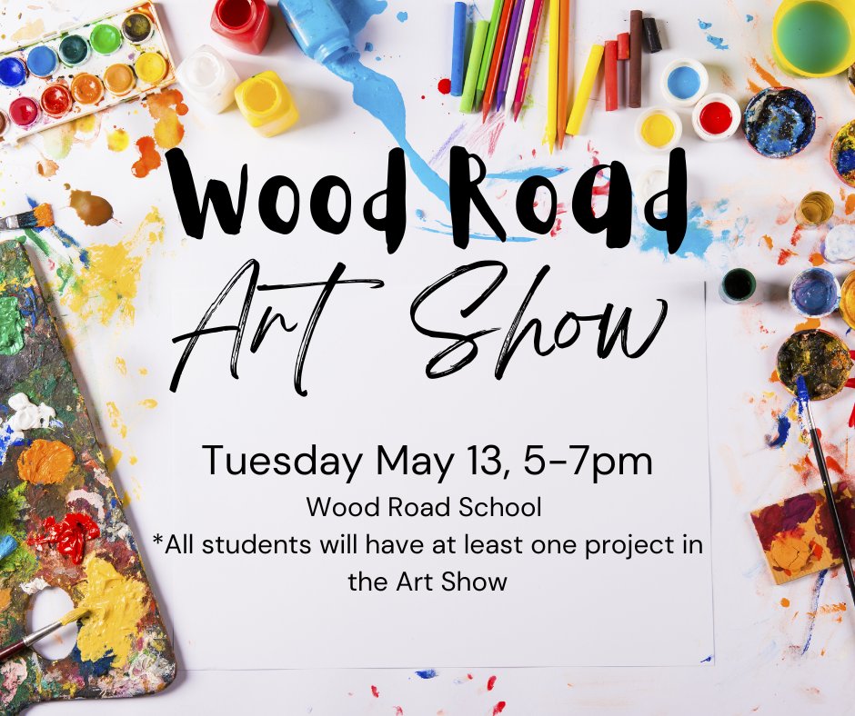 Wood Road Elementary (@woodroadelem) on Twitter photo Join us tomorrow night for the Wood Road Art Show and the PTA Book Fair Family Night from 5pm - 7pm, followed the the Wood Road Spring Concert at 7pm! We hope to see you there! <a href="/BSCSD/">Ballston Spa CSD</a> Join us tomorrow night for the Wood Road Art Show and the PTA Book Fair Family Night from 5pm - 7pm, followed the the Wood Road Spring Concert at 7pm! We hope to see you there! <a href="/BSCSD/">Ballston Spa CSD</a>