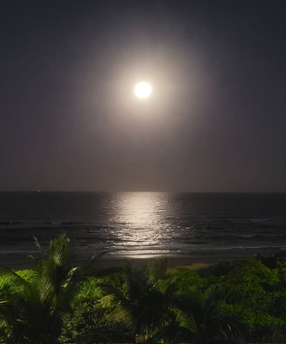 #Durban moon is putting on quite a show tonight! #ATI2025 #visitsouthafrica <a href="/travel_indaba/">Africa's Travel Indaba 2025</a>