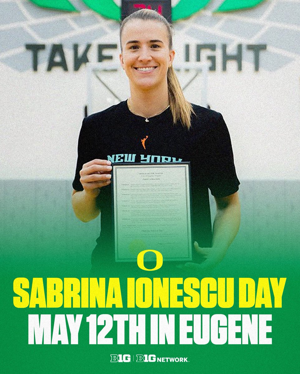 Happy <a href="/sabrina_i20/">Sabrina Ionescu</a> Day to all who celebrate 🤩

#B1GWBBall