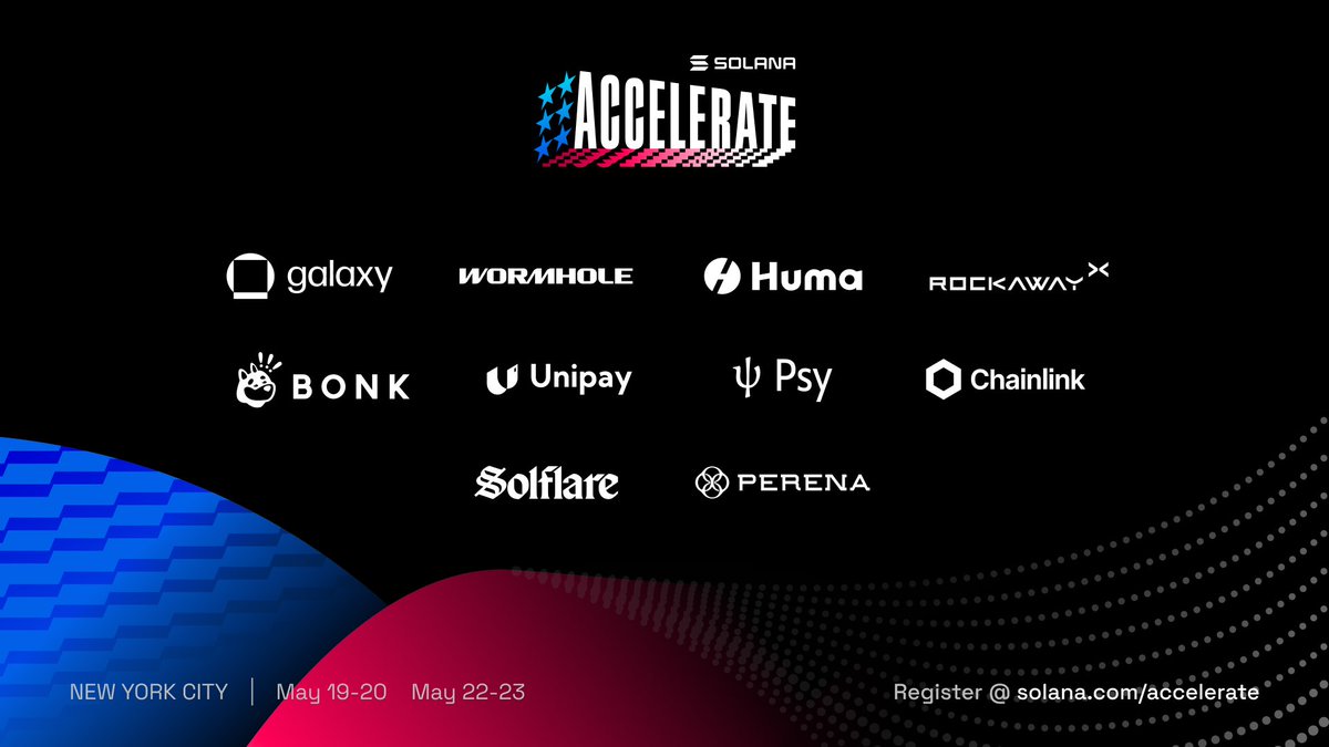 Many thanks to the teams pushing the crypto industry forward and sponsoring the Lounge Kiosks at Ship or Die

Accelerate isn't possible without you.

See y'all soon 🗽