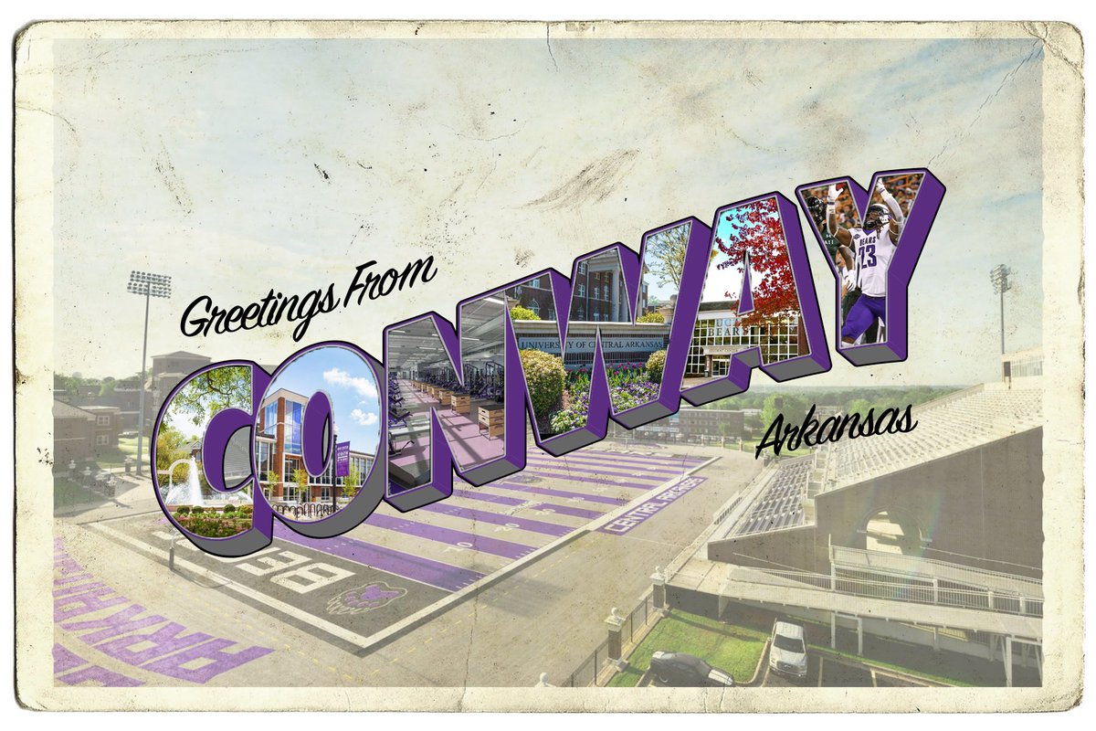 Come camp in Conway🐻 Pre Registration is open!

🔗: UCABearsFootball.com
