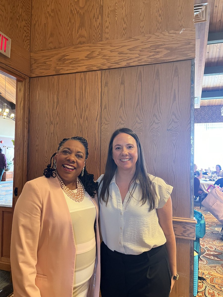 STFPresident's tweet image. A highlight of the @CTFFCE women’s symposium was hearing @NEA President @BeckyPringle speak of the importance of union activism and solidarity, and public education as a public good. It was an inspiring call to women to stand in our power.