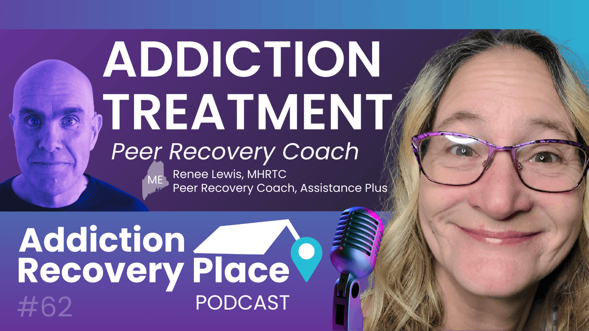AddictionRplace's tweet photo. 🎧 Play the Addiction Recovery Place Podcast Episode 62
🔗https://t.co/JZxSLdxcIN
🟣 Addiction Treatment | Peer Recovery Coach
🟣Renee Lewis, MHRT/C
🟣Renee discusses her work as a Peer Recovery Coach as part of an all-women team providing Opioid Home Health in Maine. https://t.co/kt57UkQDPC