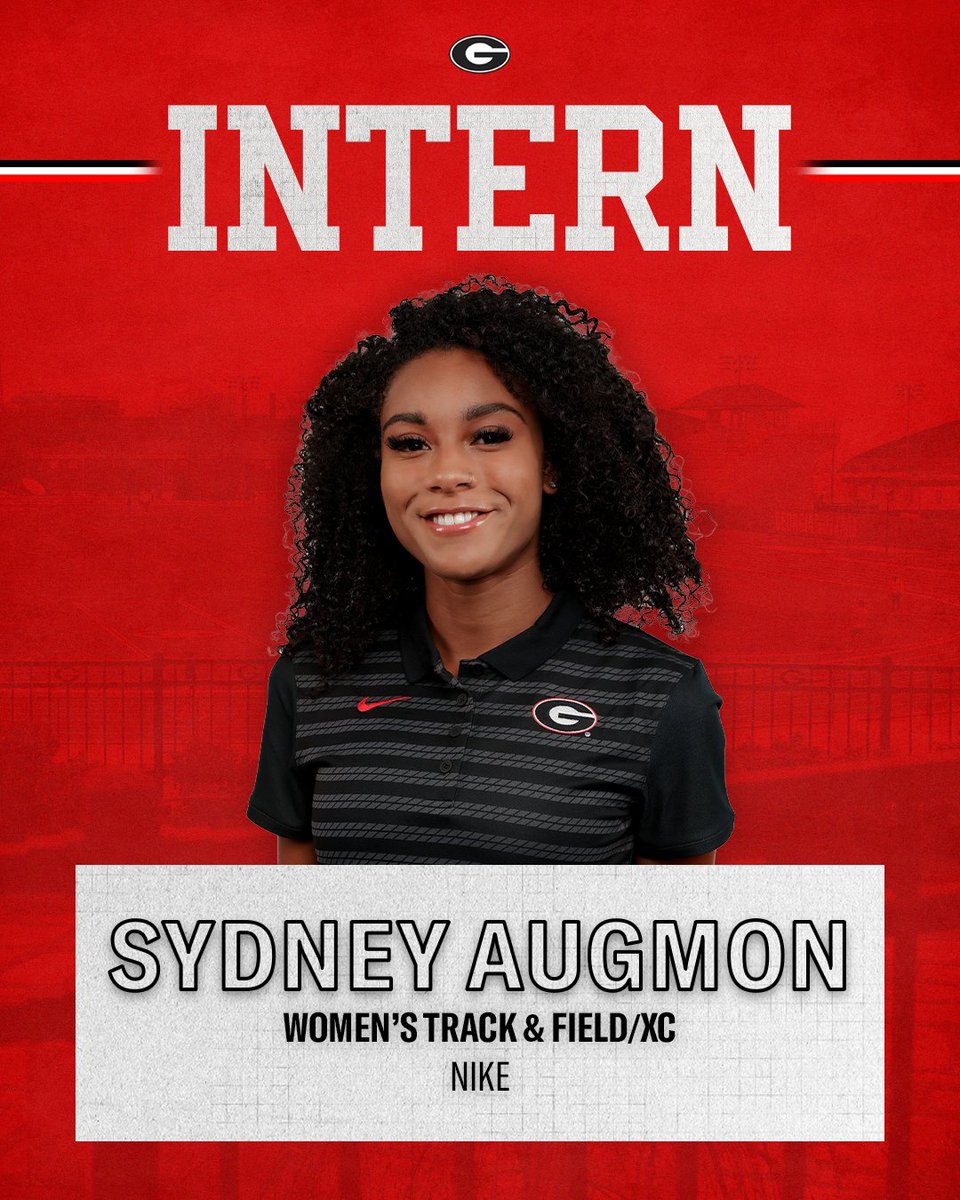 The Georgia Way (@thegeorgiaway) on Twitter photo Congratulations to Sydney Augmon of @UGAtrack on securing an internship with Nike! Sydney is working to complete her undergraduate degree in Sport Management from <a href="/ugamfecoe/">UGA Mary Frances Early College of Education</a>. Congrats, Sydney! Congratulations to Sydney Augmon of @UGAtrack on securing an internship with Nike! Sydney is working to complete her undergraduate degree in Sport Management from <a href="/ugamfecoe/">UGA Mary Frances Early College of Education</a>. Congrats, Sydney!