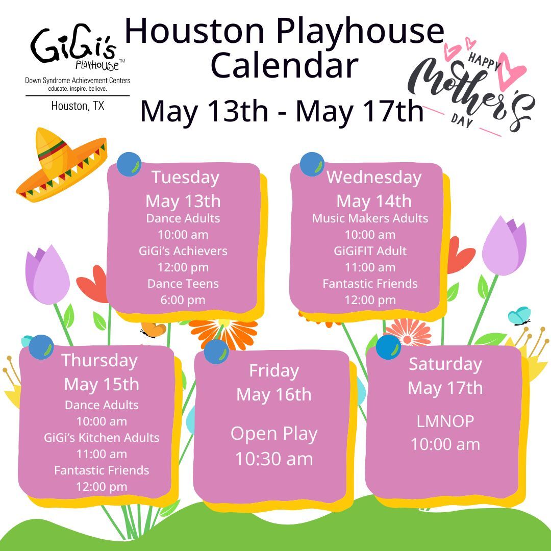 It is another lovely Monday in May! We have some great programs for you this week. Stop by and let us have fun together!