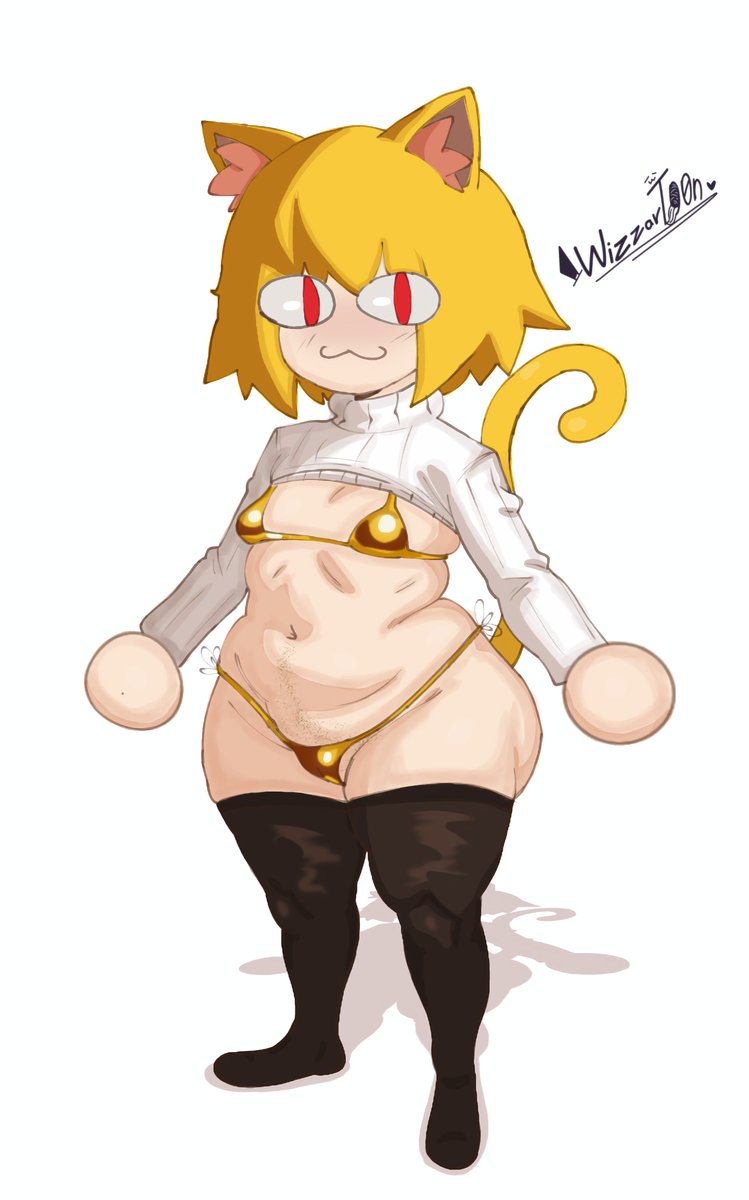 The golden week is not over right?
Neco arc redraw with golden bikini

#NecoArc #goldenweek #goldenbikini