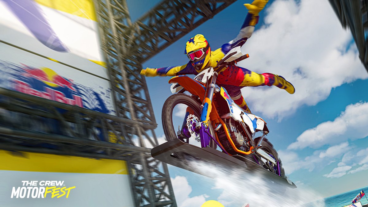 TheCrewGame's tweet image. It's time to bring out your inner Robbie Maddison! 🚲🌊