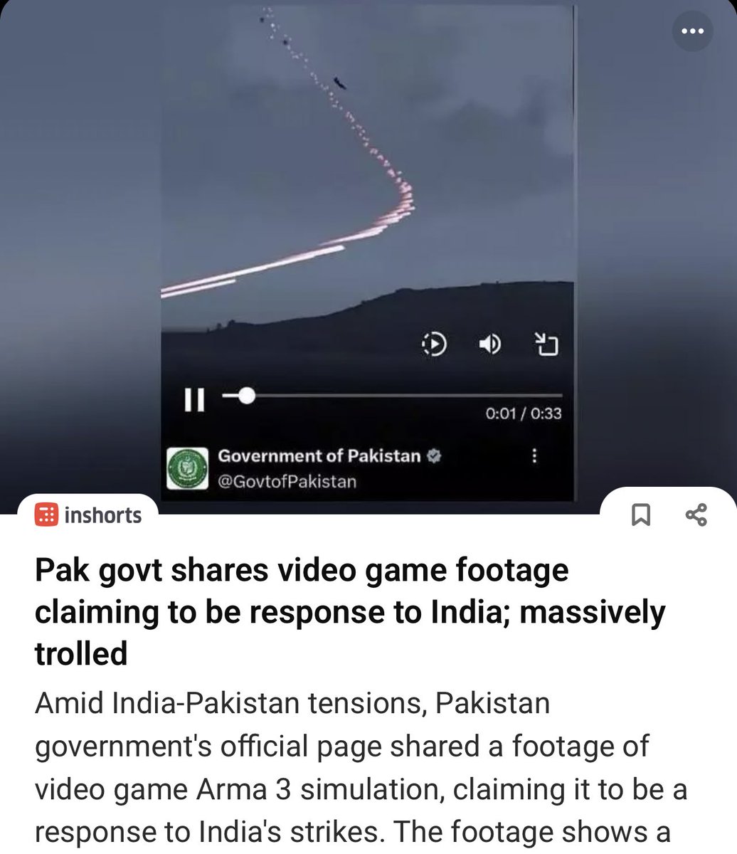 Jokers 😂🇵🇰

Proof = Video Game Paijaan 🤡

#pakistan #PakistanArmy #IndiaPakistanWar #Modiji #IndianArmy