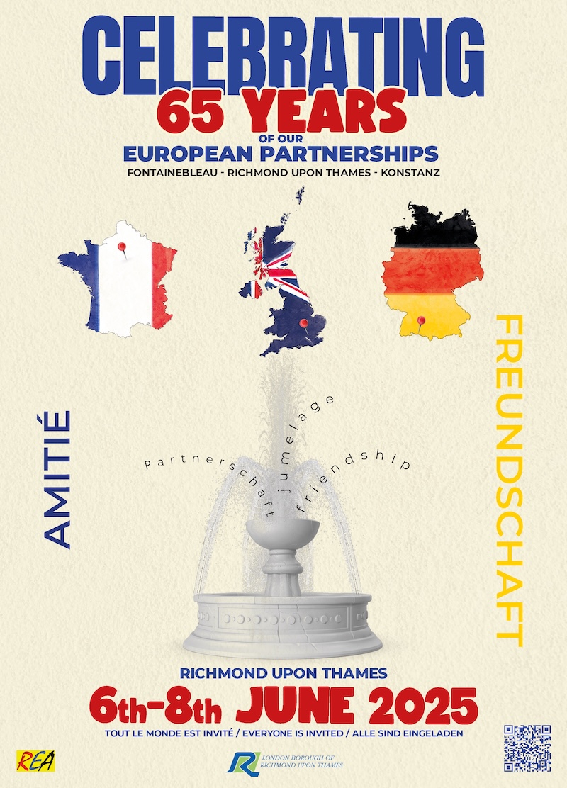 🎉 Join HHA on Sunday 8 June to celebrate 65 years of European friendship with music, dancing, and a joyful parade at York House! All welcome—bring a picnic and enjoy the festivities 🇬🇧🇫🇷🇩🇪
