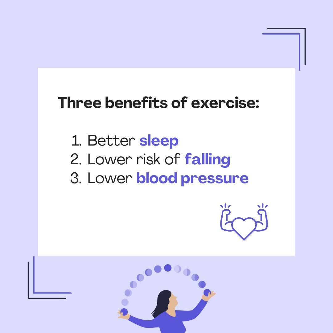 Besides being fun &amp; helping you feel great, exercising is associated with benefits for both body &amp; mind. Swipe through to learn some benefits of exercising during different phases of your menstrual cycle &amp; learn more 🌟✨: ow.ly/G0wC50VNKnh #CycleSyncing #FitnessForWomen