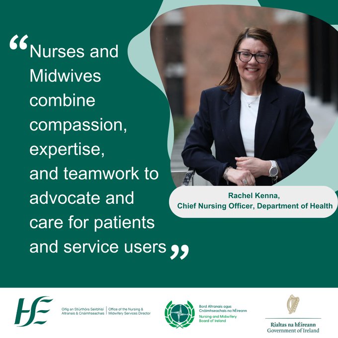 People of HSE (@peopleofhse) on Twitter photo Happy #InternationalDayOfTheNurse! Rachel Kenna is Chief Nursing Officer, Dept of Health.
<a href="/roinnslainte/">Department of Health</a> | #PeopleOfHSE Happy #InternationalDayOfTheNurse! Rachel Kenna is Chief Nursing Officer, Dept of Health.
<a href="/roinnslainte/">Department of Health</a> | #PeopleOfHSE