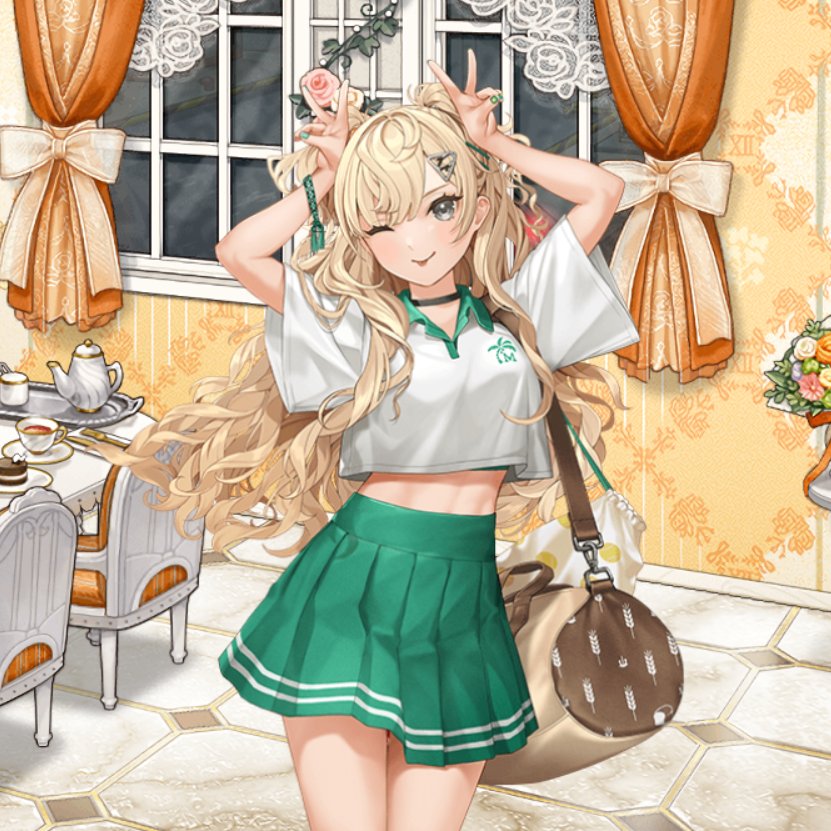 ミネアポリスの私服モード。 第一印象は、テニスサークルにいそうな娘