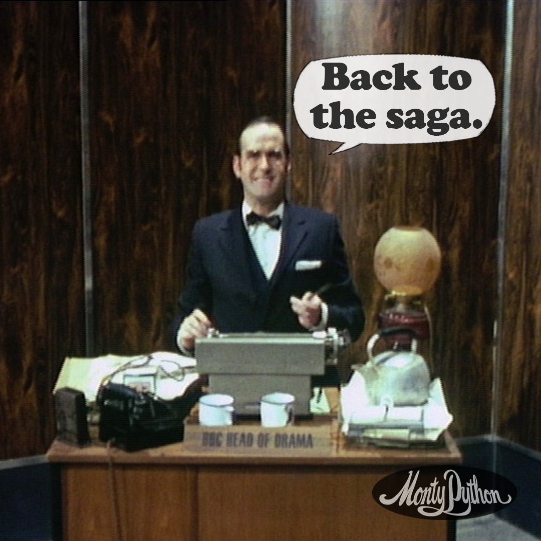 Forever watching #MontyPython's Flying Circus on repeat.