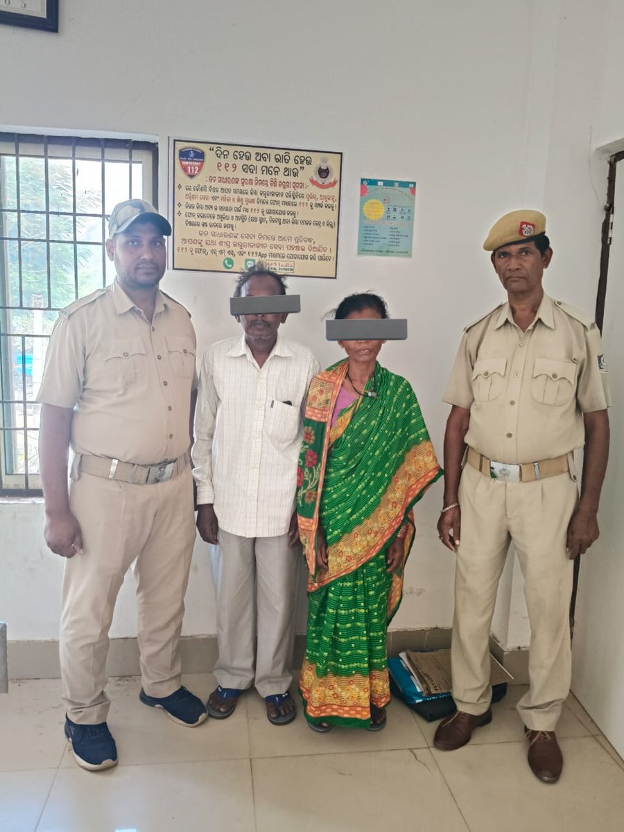 SP Malkangiri (@spmalkangiri) on Twitter photo Orkel PS team executed two warrants Vide TR No-131/2020, u/s-294/506/34 ipc/ r.w.sec-3(1)(r)(s)/3(2)(va) of SC &ST (PoA) Act
Namely Dhaneswar Rout and Parvati Rout both are of villlage-K.Guma Ps-Orkel, Dist-Malkangiri. Arrested and forwarded them to the Court.
<a href="/digswrkoraput/">DIGP, SWR Koraput, Odisha</a> Orkel PS team executed two warrants Vide TR No-131/2020, u/s-294/506/34 ipc/ r.w.sec-3(1)(r)(s)/3(2)(va) of SC &ST (PoA) Act
Namely Dhaneswar Rout and Parvati Rout both are of villlage-K.Guma Ps-Orkel, Dist-Malkangiri. Arrested and forwarded them to the Court.
<a href="/digswrkoraput/">DIGP, SWR Koraput, Odisha</a>