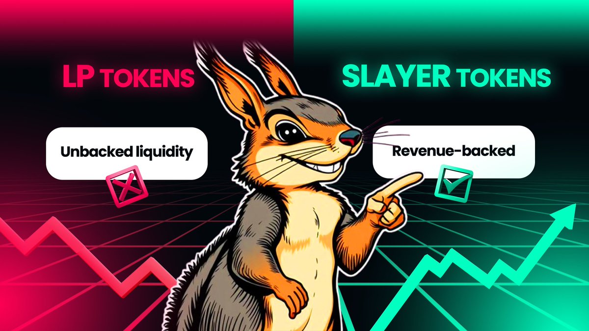 💀 LP tokens crashing, leaving investors stuck? Most projects flop due to unbacked tokens.

🚀 SLAYER PLATFORM transforms DeFi! Custom tokens, revenue-backed, paired w/ ETH/BTC, &amp; supported by reserve price mechanics, ensure sustainability.

#DeFi #Crypto #SLAYERPLATFORM #ETH