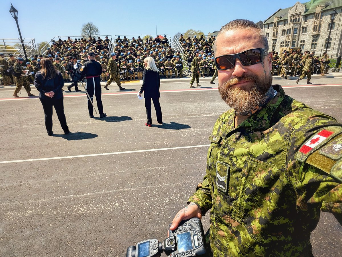 I hope everyone's doing well. It's a warm and sunny day in Kingston, Ontario, and RMC Graduation Week is ramping up! 
#rmccanadacmr #canadianarmedforces #leadership #education
