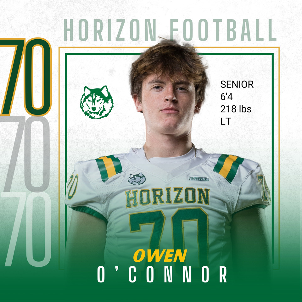 Last shoutout to our Senior #70 Owen O'Connor. Best of luck to you with your future endeavors! #Huskyfamily
<a href="/PVUSDATHLETICS/">PVUSD Athletics</a> <a href="/HorizonFootball/">Husky Gridiron</a>