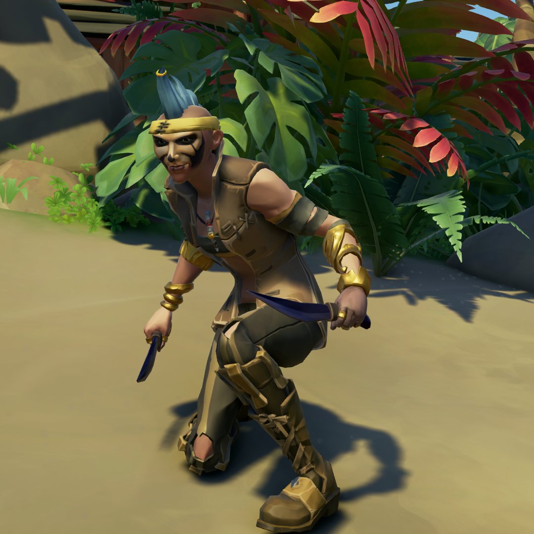 MikaYuoadas's tweet photo. Getting my punk on to hunt some Zest Battlegill 🤘

Theme: Hunter
#StyleOfThieves @SeaOfThieves https://t.co/96YtaQFDR2