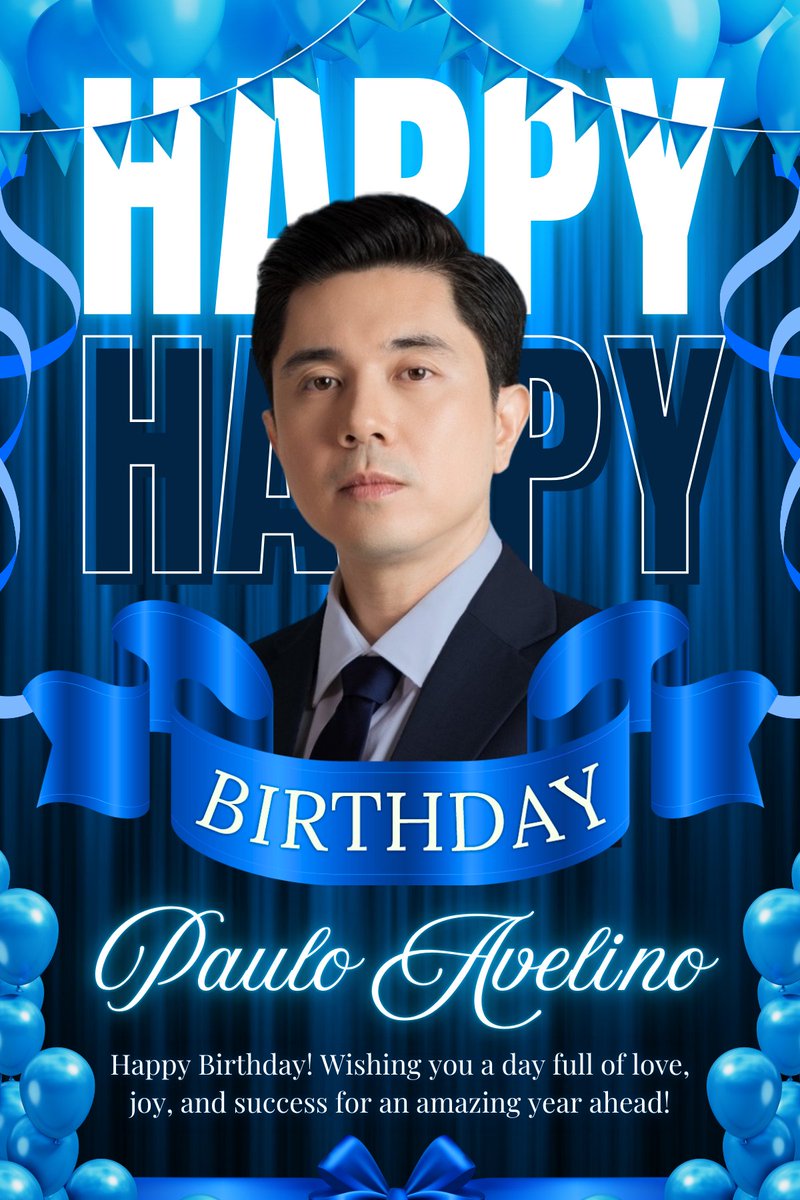 HAPPY BDAY PAULO AVELINO
#BossPauloTurnsXXXVII 

A man with few words. Please keep on smiling. 🥰